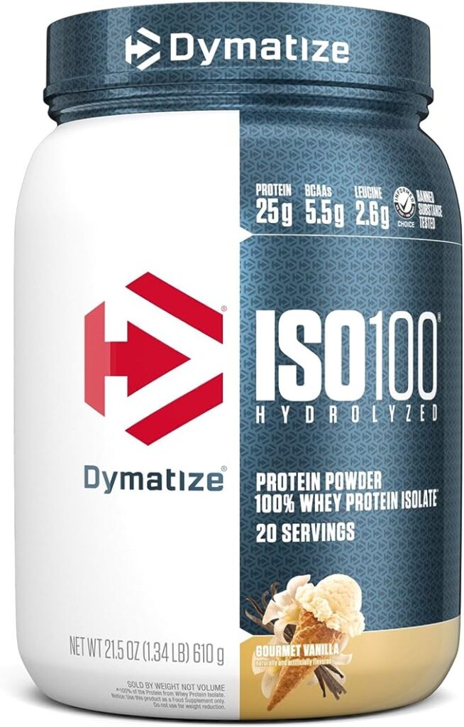 Dymatize ISO100 Proteína hidrolizada en polvo