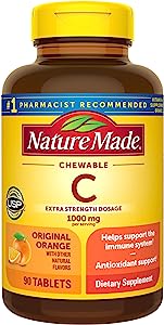 Nature Made - Vitamina C masticable 1000mg